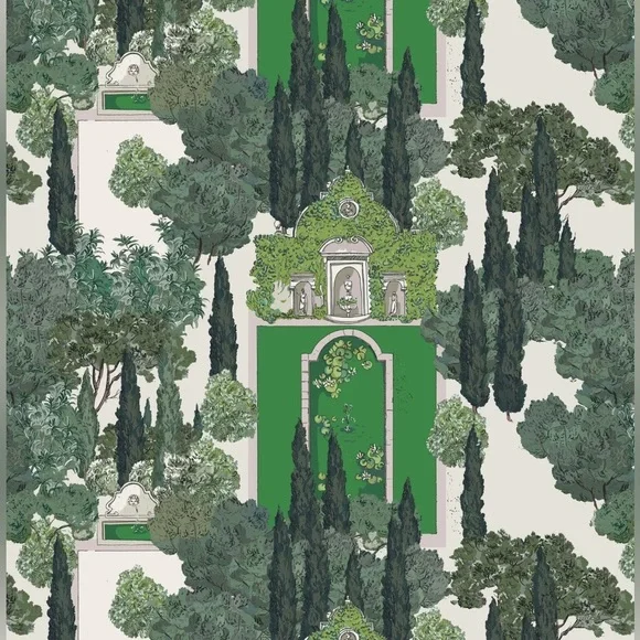 NWT Katie Kime Tuscan Villa Traditional Wallpaper | Single Roll 24” x 144” - Picture 7 of 7